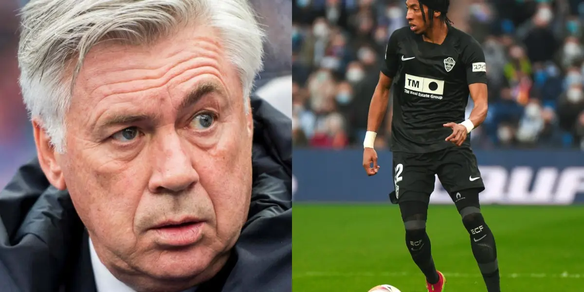 El colombiano Johan Mojica se destacó contra el Real Madrid y su actuación no pasó por debajo de la mesa frente a Carlo Ancelotti por un motivo.