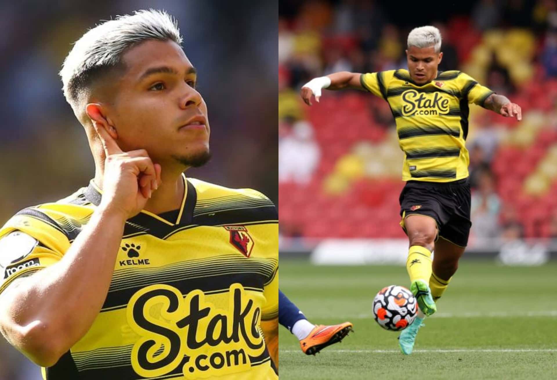 El colombiano Juan Camilo Hernández la rompió en Inglaterra y marcó un golazo que está nominado a los mejores de la jornada en ese país.