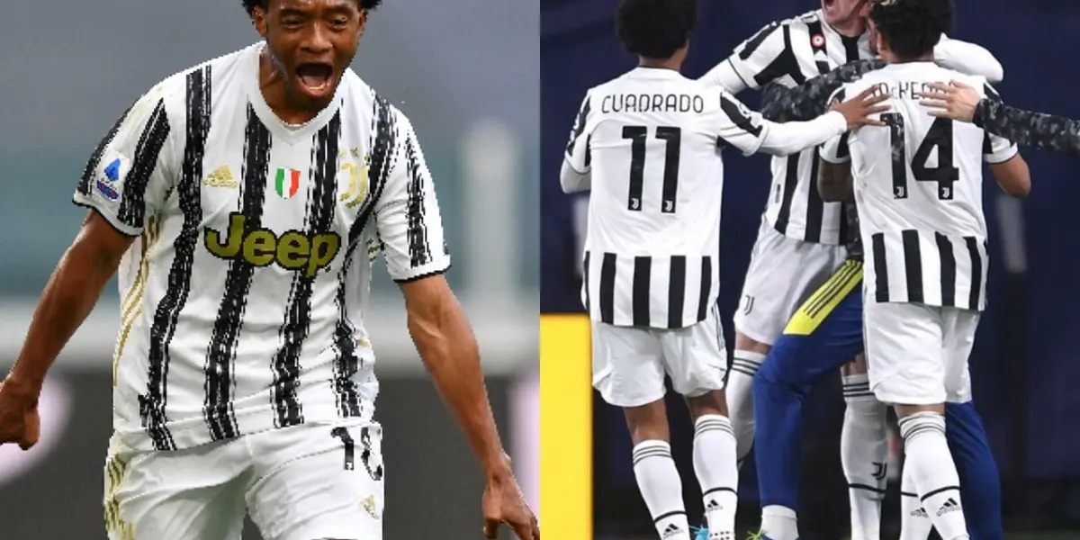 El colombiano Juan Guillermo Cuadrado celebró de manera efusiva el rápido gol de Dušan Vlahović con la Juventus en la Champions League, una joya que pasó a la historia. 