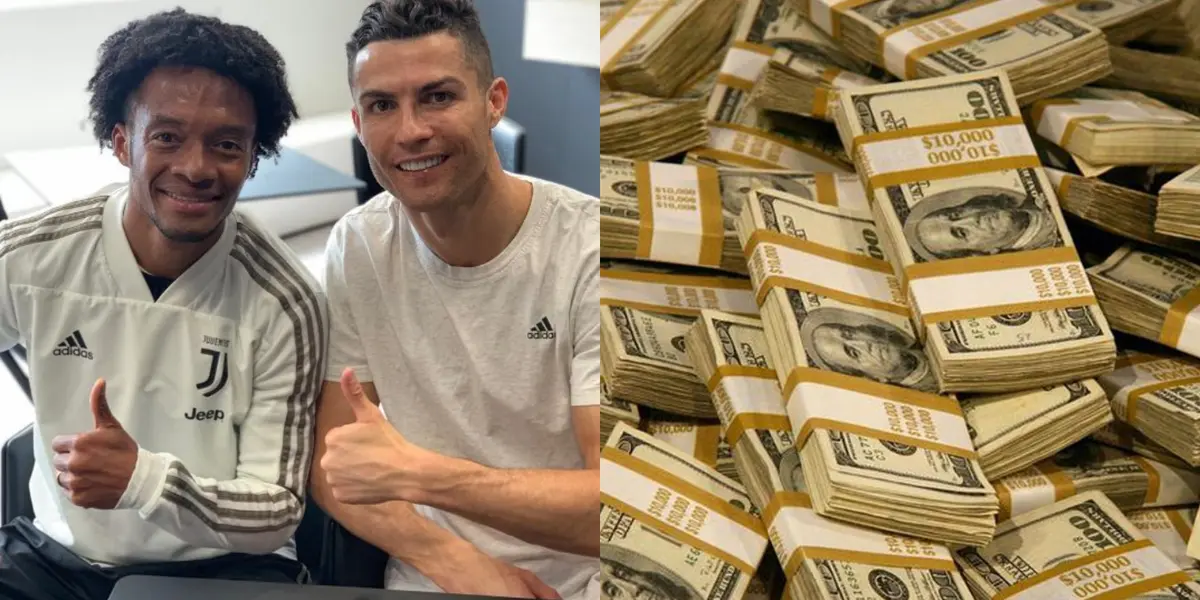 El colombiano Juan Guillermo Cuadrado gastó miles de dólares en algo que también fue un lujo para Cristiano Ronaldo. 