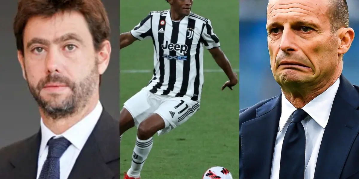 El colombiano Juan Guillermo Cuadrado logró la renovación con la Juventus gracias a un personaje clave.