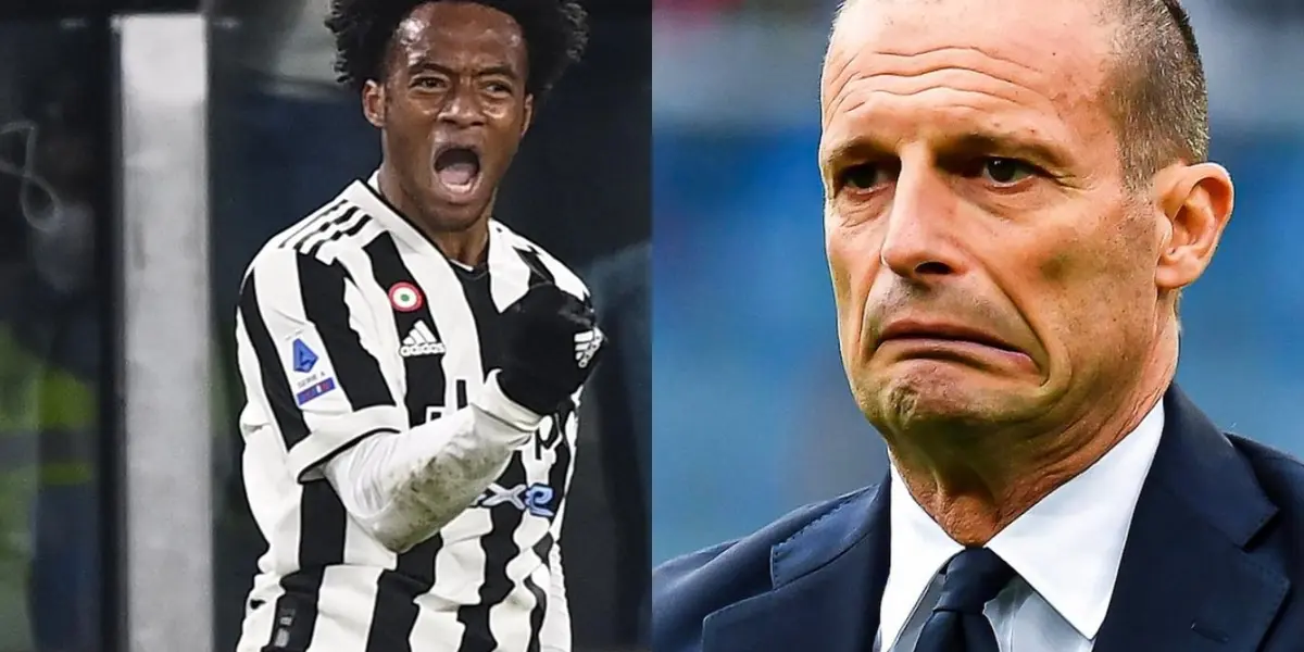 El colombiano le demostró a su entrenador con su reciente gol olímpico y lo bien que jugó; que estaba equivocado al condenarlo al banquillo de la Juventus. Massimiliano Allegri reaccionó.
