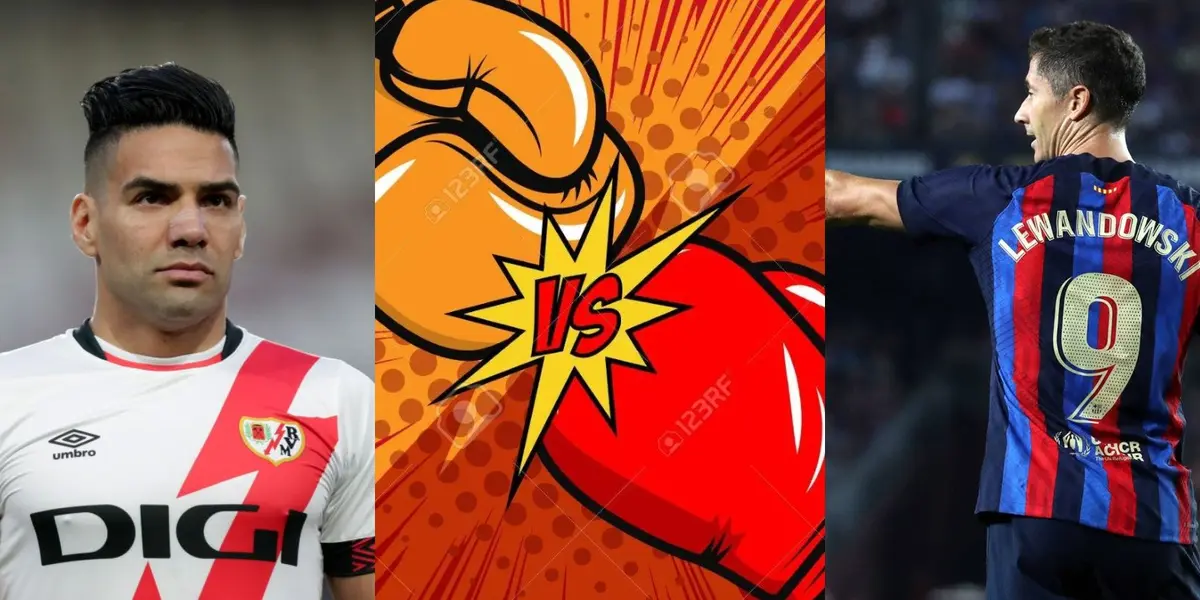 El colombiano le dio una lección a Robert Lewandoski del Barcelona