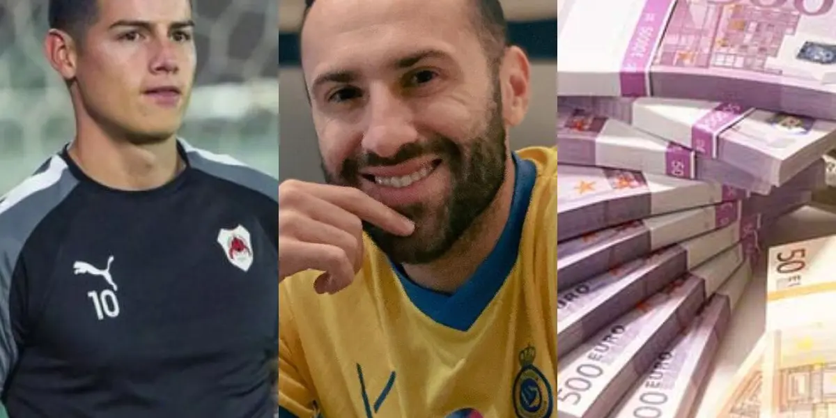 El colombiano llegó al club árabe esta temporada tras su paso por varios clubes en Europa