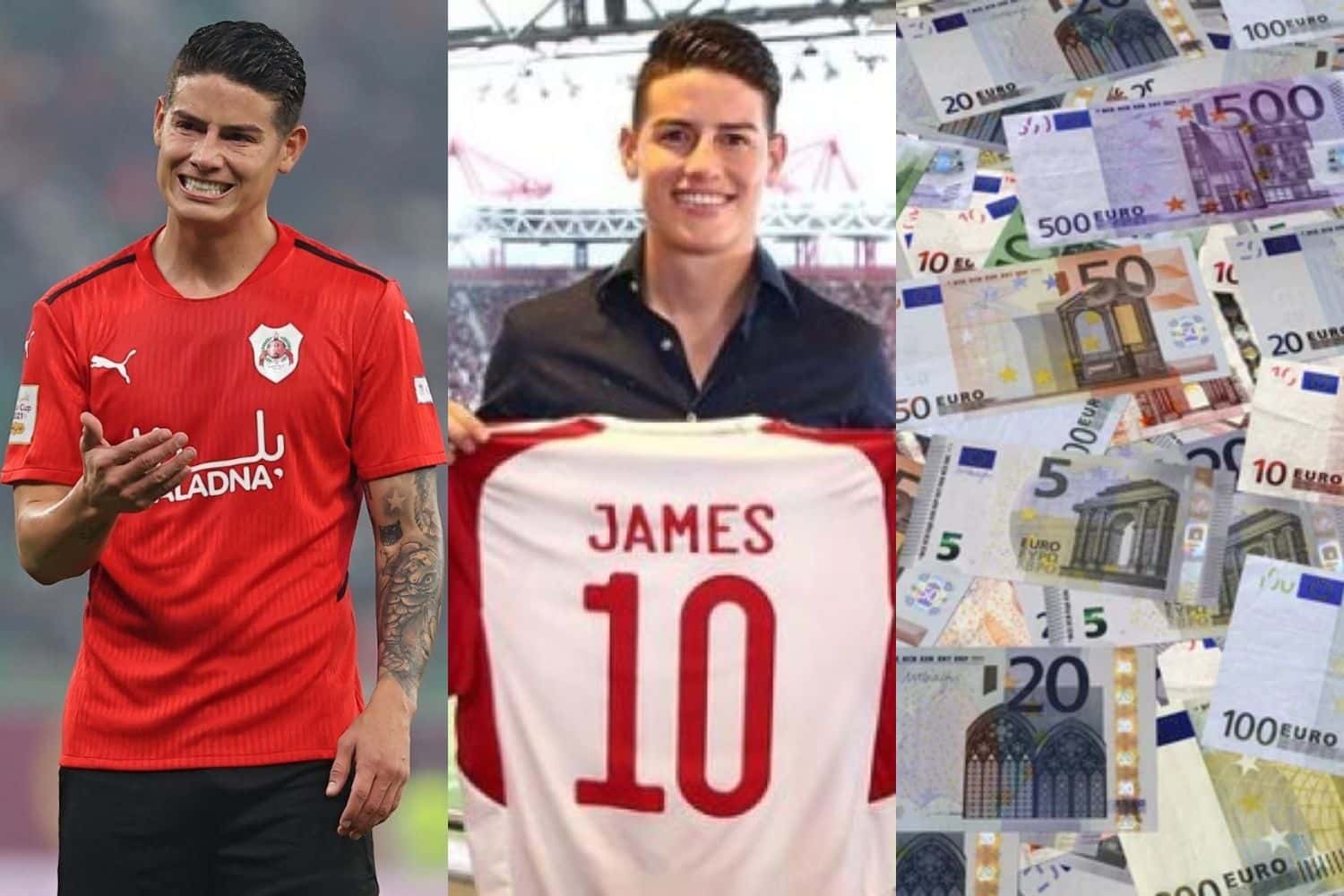 El colombiano logró salir del club de Catar tras pagar una millonaria cifra