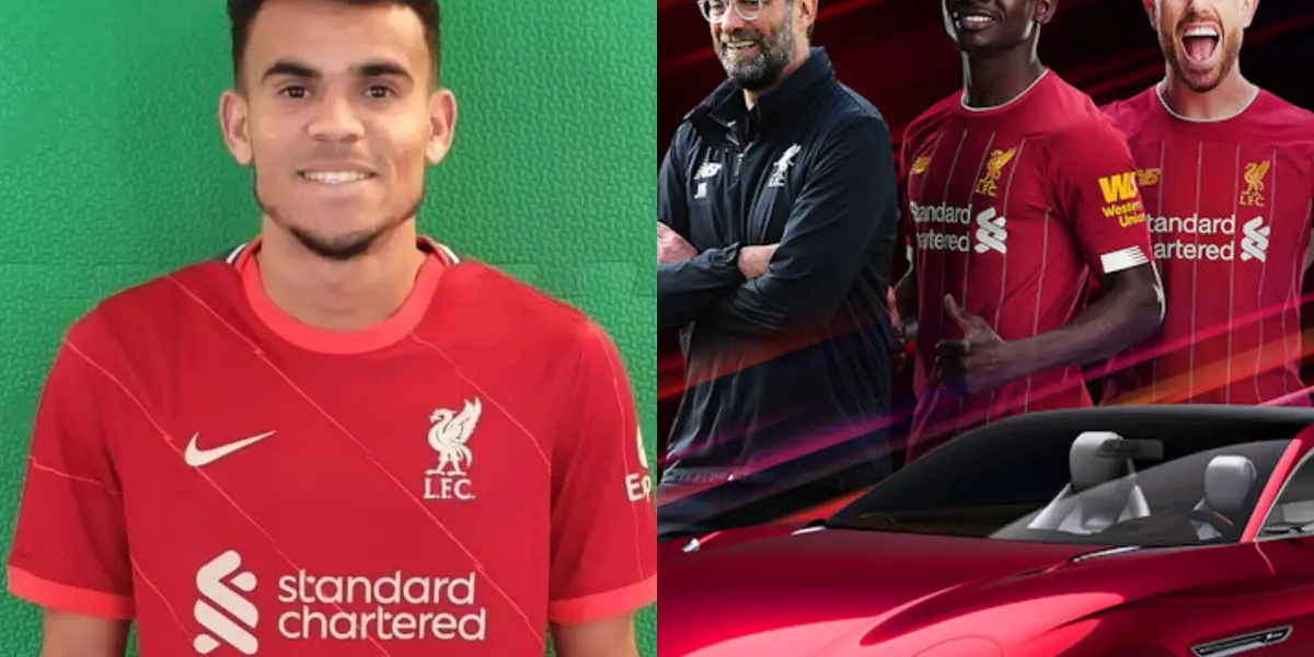 El colombiano Luis Díaz apenas llegue al Liverpool será recibido con un lujoso auto de regalo.