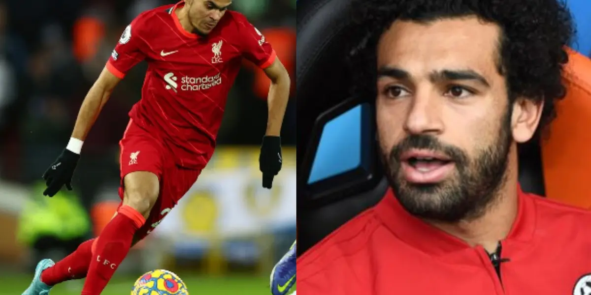 El colombiano Luis Díaz estuvo desde el inicio contra el Arsenal y Mohamed Salah comenzó desde el banquillo de suplentes.