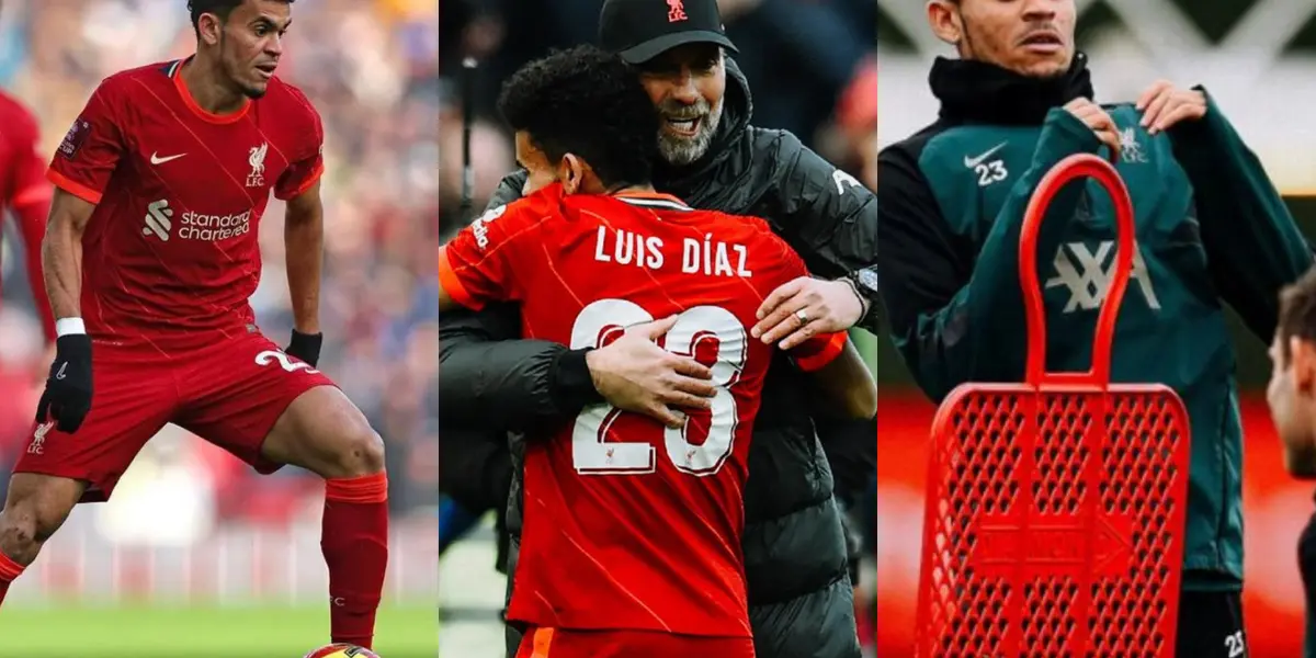 El colombiano Luis Díaz no ha parado de recibir elogios en Inglaterra por su debut y es que ha sido catalogado como un crack hasta en los entrenamientos.