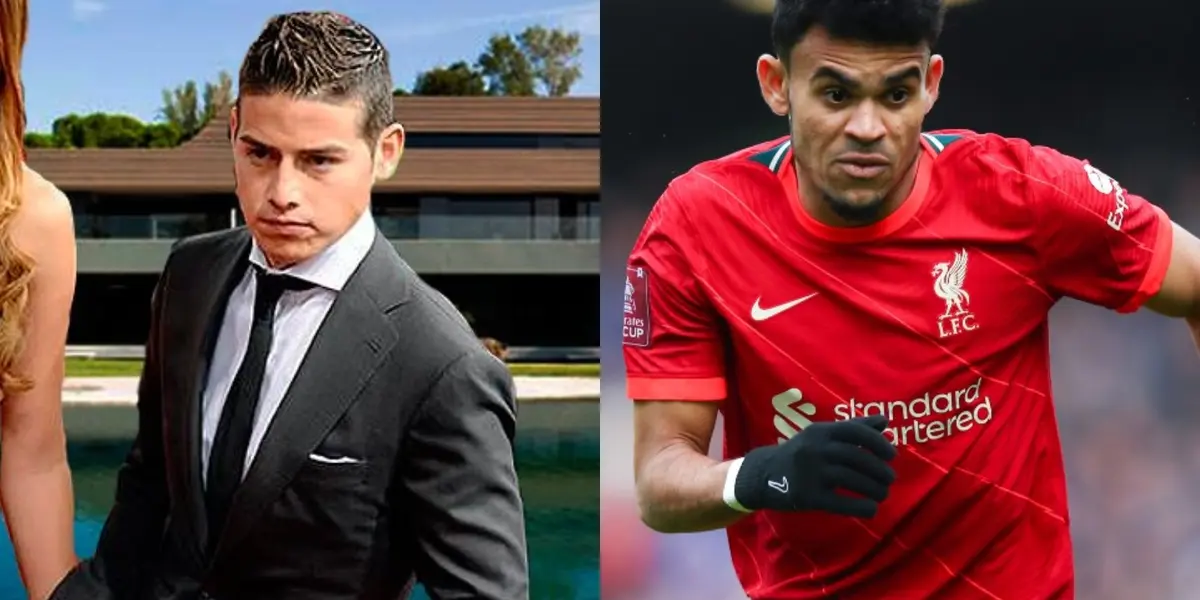 El colombiano Luis Díaz no ha querido dejarse seducir por los lujos que envuelven a su paisano James Rodríguez.