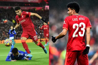 El colombiano Luis Díaz hizo un partido brillante contra el Leicester City y en Inglaterra no paran de hablar de dos jugadas con las que sorprendió.