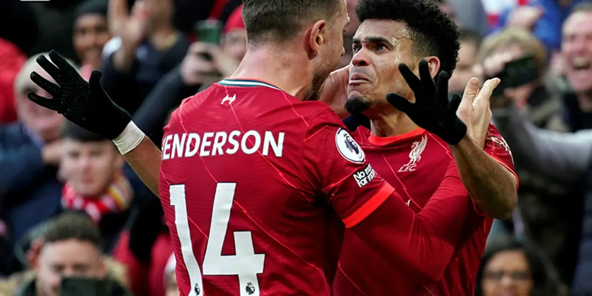 El colombiano Luis Díaz marcó su primer gol con el Liverpool y todos los medios internacionales no han parado de reseñar la noticia.