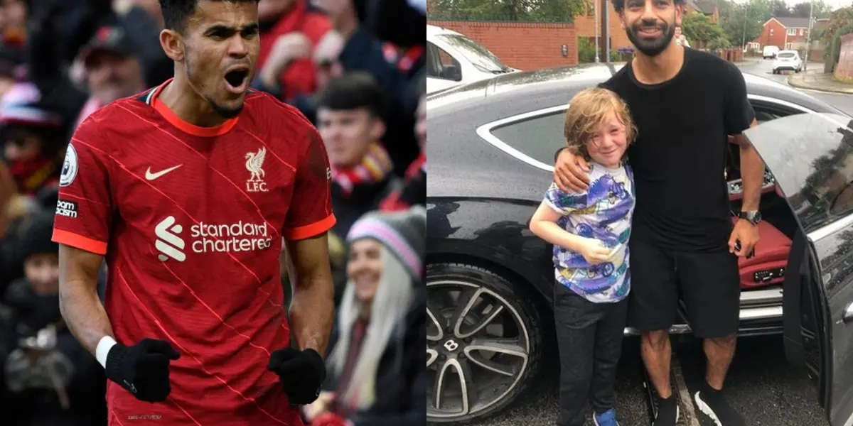 El colombiano Luis Díaz ahora que brilla en Inglaterra puede darse lujos como sus compañeros de equipo en el Liverpool.