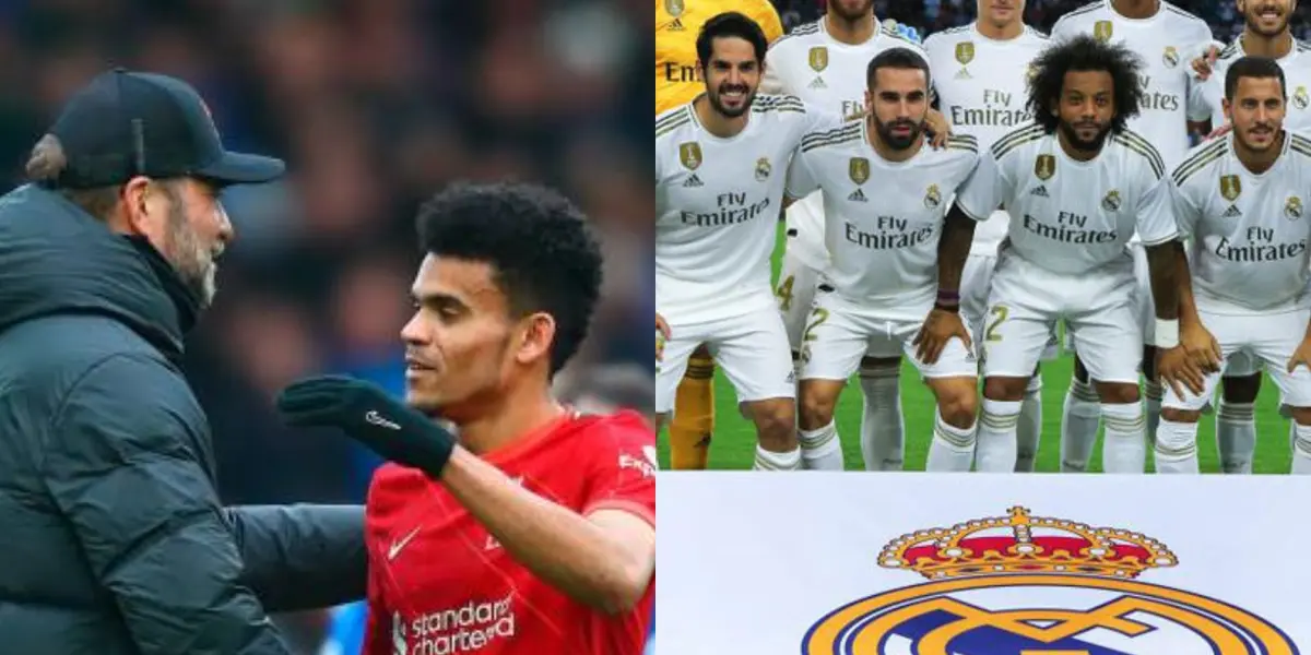El colombiano Luis Díaz se impuso en la agenda de Jürgen Klopp por encima de un jugador del Real Madrid, se trata de Vinícius Júnior.