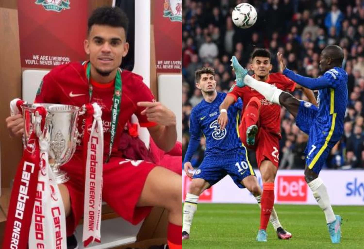 El colombiano Luis Díaz sigue haciendo historia en el Liverpool y en los grandes momentos ya comienza a tener protagonismo.