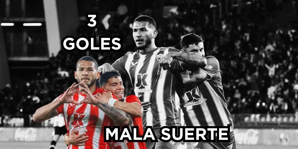 El colombiano Luis Javier Suárez anotó un triplete y le llegó el karma de inmediato.