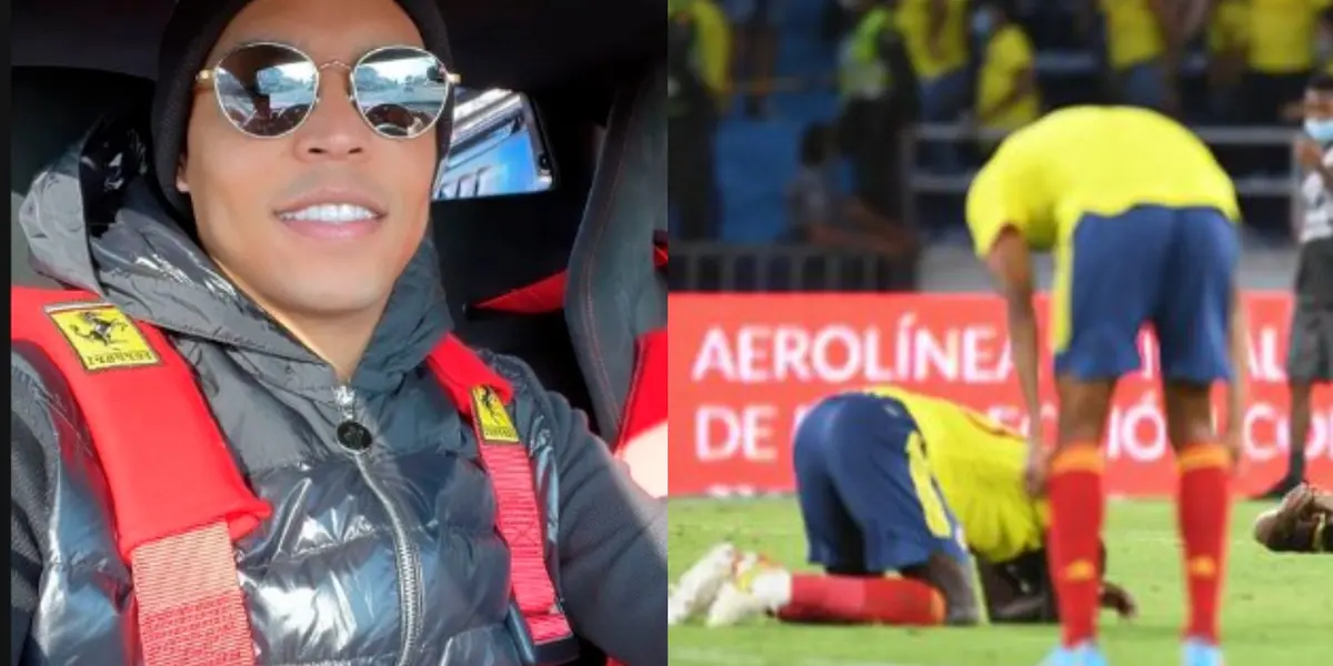 El colombiano Luis Muriel se dejó ver en las redes sociales presumiendo su lujoso Ferrari, todo esto en paralelo mientras la Selección Colombia lucha por no quedar eliminada.