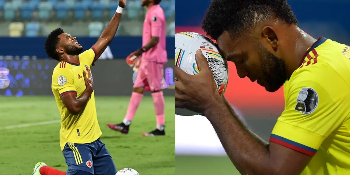 El colombiano Miguel Ángel Borja es fuertemente señalado en la Selección Colombia por la sequía goleadora que tiene y lo comparan de manera negativa, debería despertar contra Perú y silenciar a sus criticos.