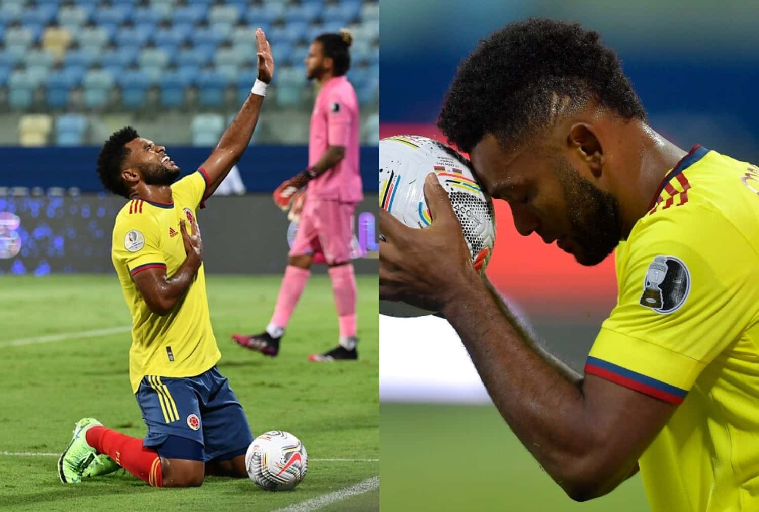 El colombiano Miguel Ángel Borja es fuertemente señalado en la Selección Colombia por la sequía goleadora que tiene y lo comparan de manera negativa, debería despertar contra Perú y silenciar a sus criticos.