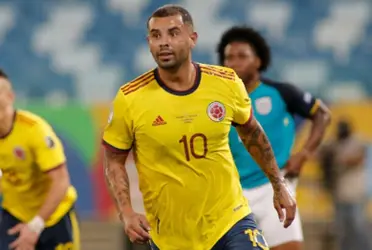 El colombiano no vive su mejor momento deportivo y tenía la esperanza de volver a la Selección Colombia para octubre pese a que está viendo pocos minutos de juego en Argentina. 