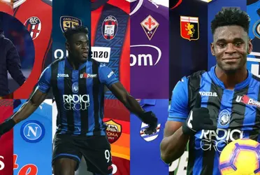 El colombiano nuevamente podría dejar Atalanta de Italia que esta al mando de Gian Piero Gasperini