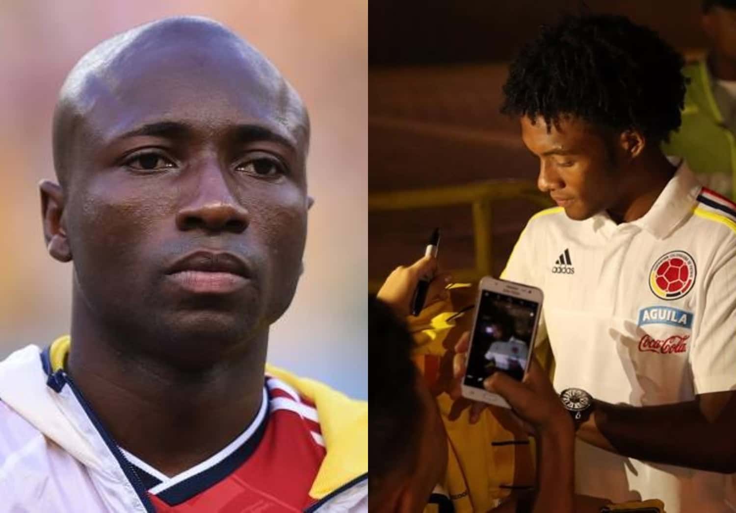 El colombiano Pablo Armero una vez peleó con varios pasajeros en un vuelo y llama la atención ponerlo en contraste con su paisano Juan Guillermo Cuadrado.