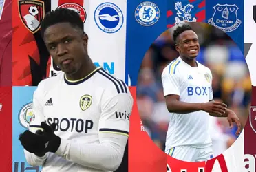El colombiano podría dejar al Leeds quien perdió la categoría en Inglaterra