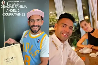 El colombiano Radamel Falcao en las redes sociales deslumbró con el nuevo regalo que recibió. 
