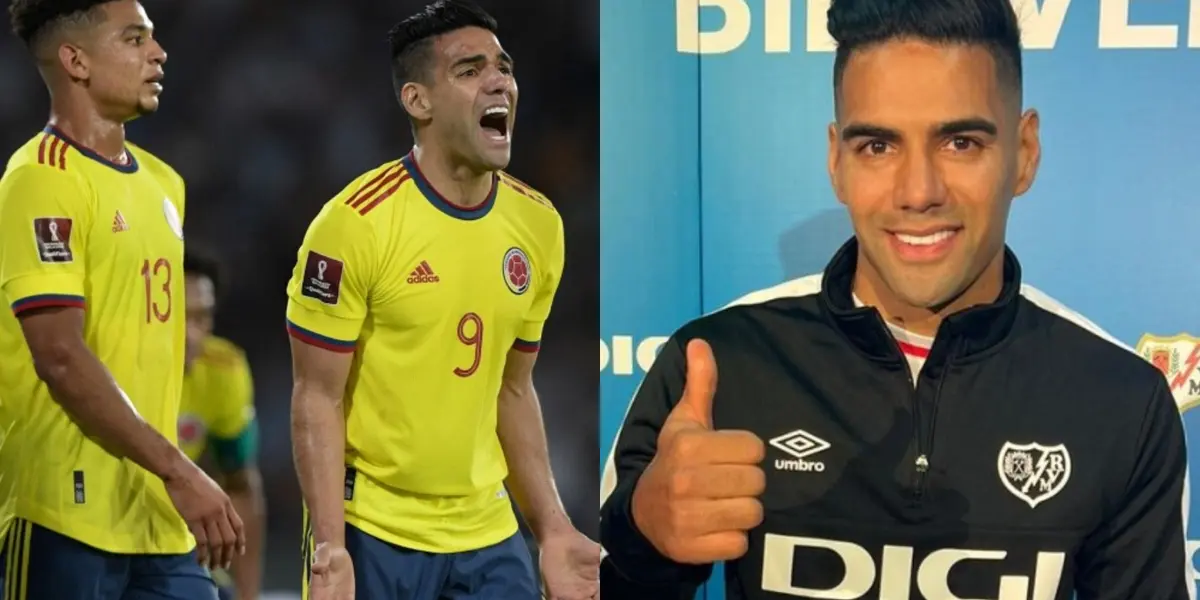 El colombiano Radamel Falcao pasó la página de la Selección Colombia y ahora apunta a una meta con el Rayo Vallecano.
