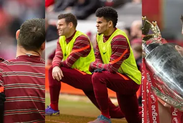El colombiano recibió una buena noticia del ídolo del Liverpool