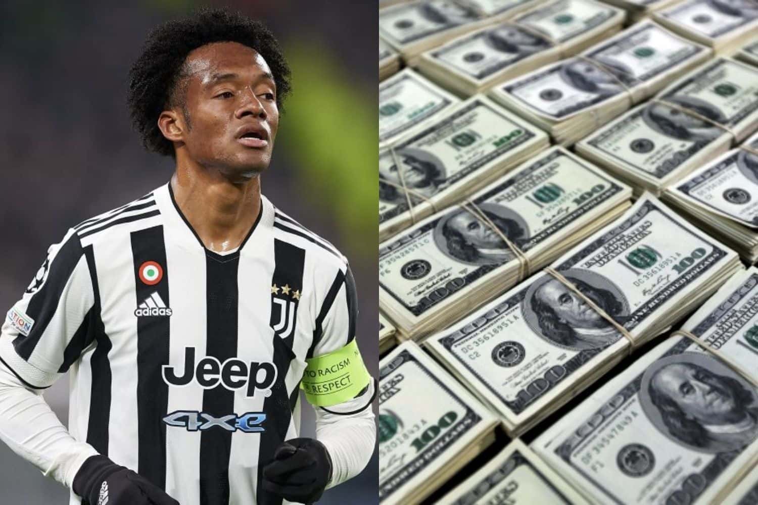 El colombiano regresó a club de Turín para la pretemporada y podría tener un millonario lujo