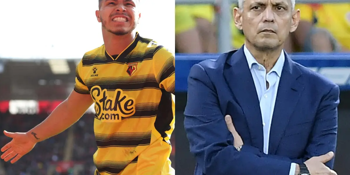 El colombiano Reinaldo Rueda está frente a un duro dilema sobre la convocatoria de Juan Camilo Hernández a la Selección Colombia.