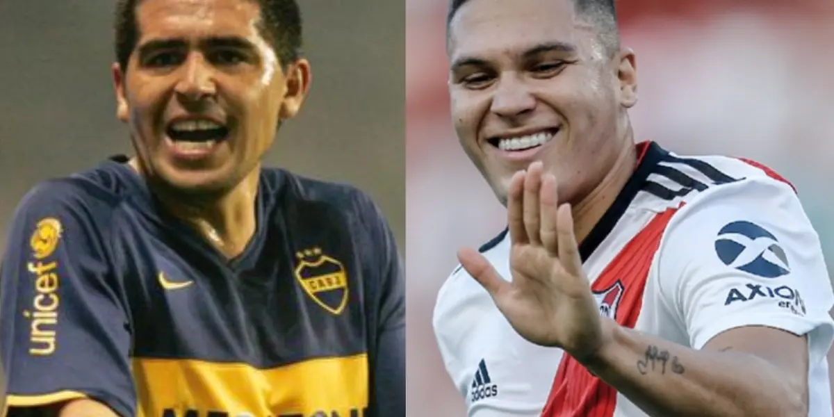El colombiano respondió cuando su técnico Marcelo Gallardo lo envió al terreno de juego para desequilibrar el partido, finalmente River Plate se impusó 2-1 a Banfield.
