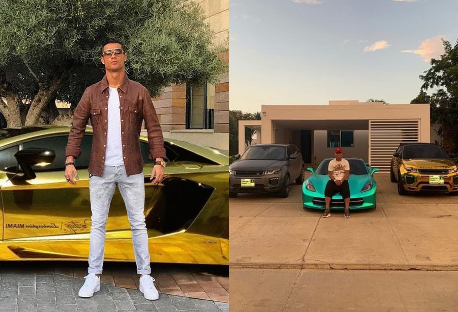 El colombiano Roger Martínez sin tanto marketing tiene lujos cercanos al crack Cristiano Ronaldo.