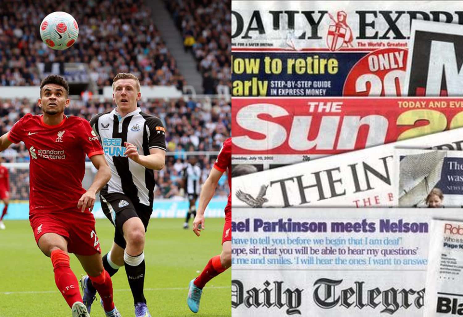 El colombiano se destacó contra el Newcastle y recibió un gran elogio de uno de los medios más importantes de Inglaterra.