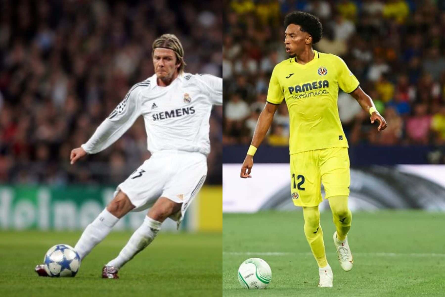 El colombiano se destacó en partido amistoso internacional con una jugada a lo David Beckham.