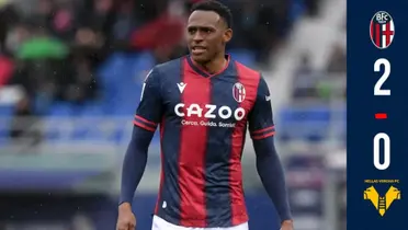 El colombiano sigue en gran forma en Italia (Foto tomada de Caracol Radio y redes de Bolonia)