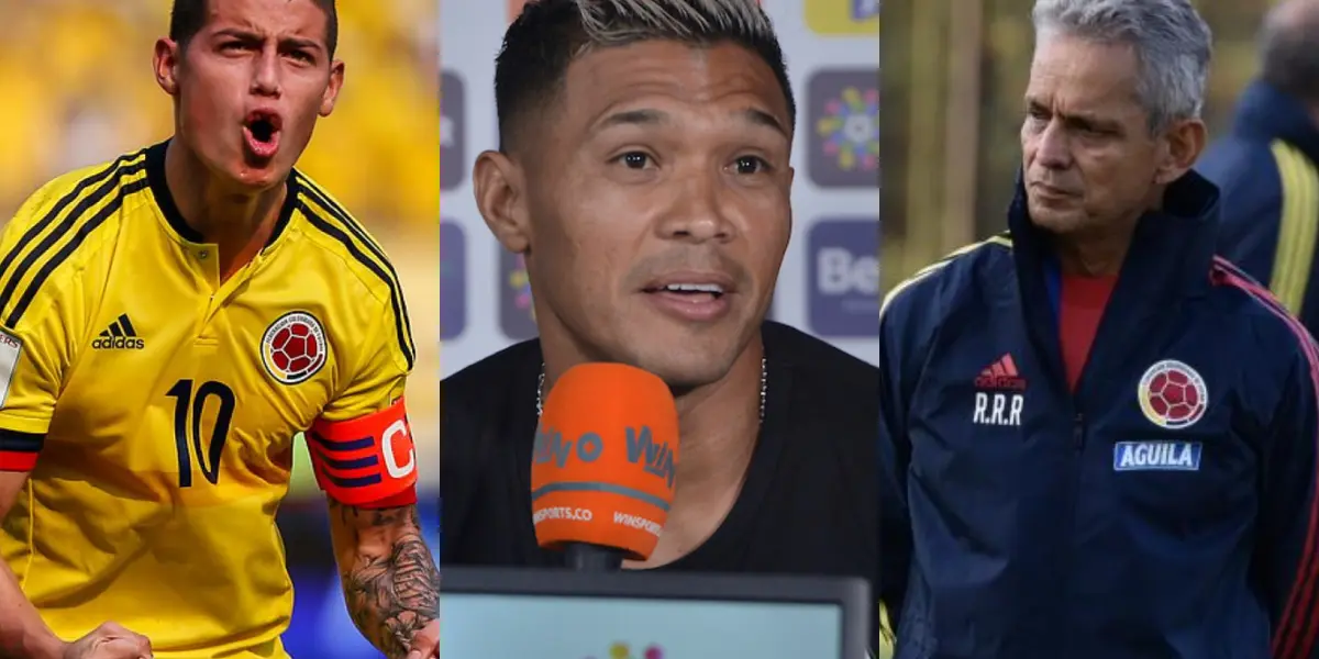 El colombiano Teófilo Gutiérrez es uno de los olvidados de Reinaldo Rueda, pero no pierde vigencia su pedido por James Rodríguez en la Selección Colombia.