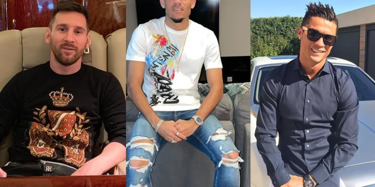 El colombiano tiene un particular gusto por este tipo de accesorios, incluso en su transferencia al Porto manifestó haberse dado el lujo de futbolistas conocidos mundialmente.