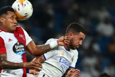 El colombiano trabajó con mucho esfuerzo pero como defensor central no pudo detener a los jugadores del Real Madrid; principalmente al francés Karim Benzema.