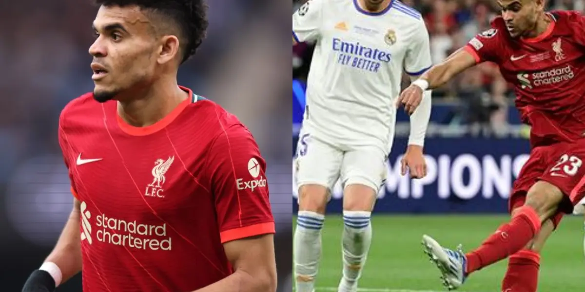 El colombiano no tuvo un buen partido con Liverpool en la final de la Champions League.