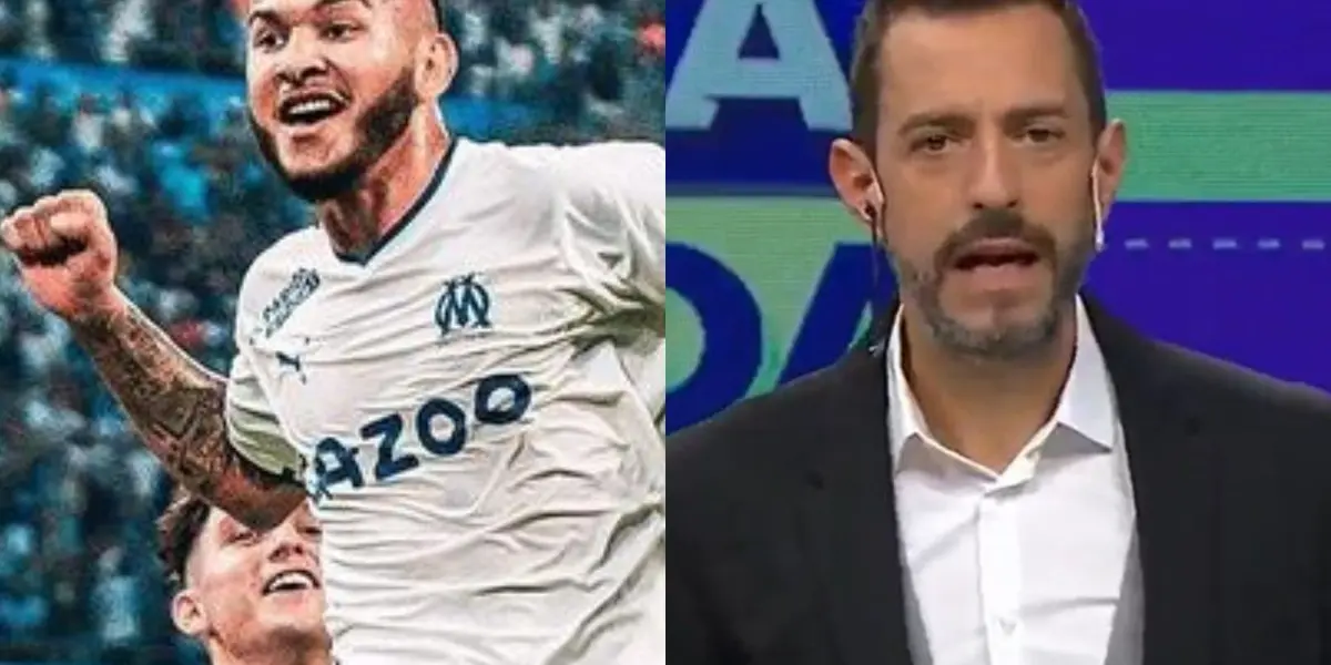 El colombiano tuvo un gran debut con el Olympique de Marsellla en la liga de Francia