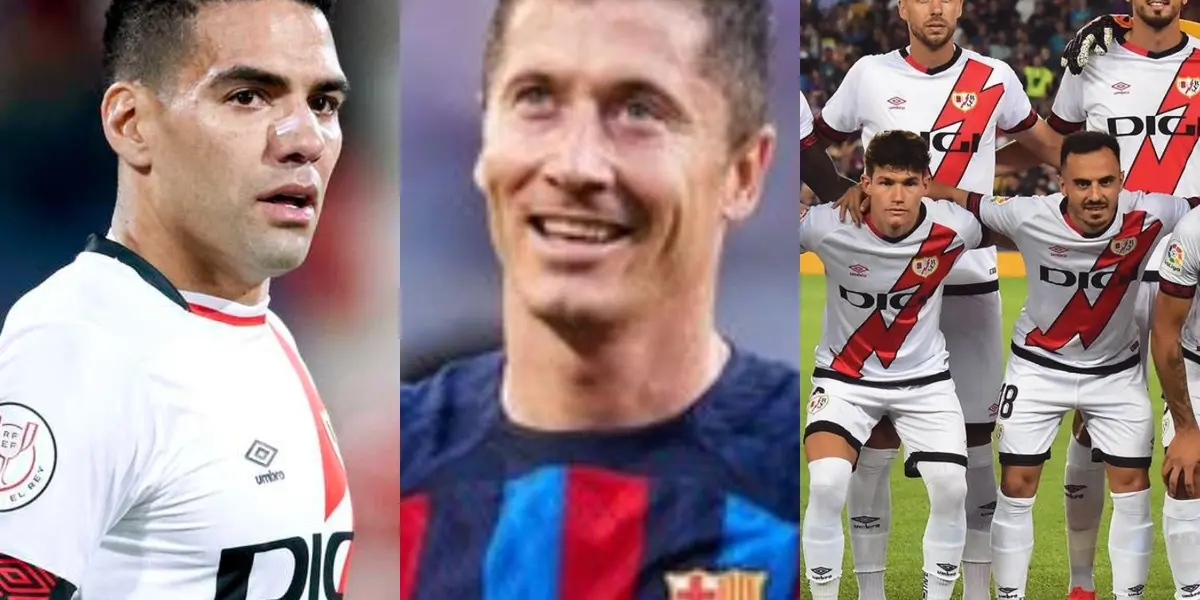 El colombiano tuvo un gran gesto en un partido del Rayo Vallecano en la liga de España