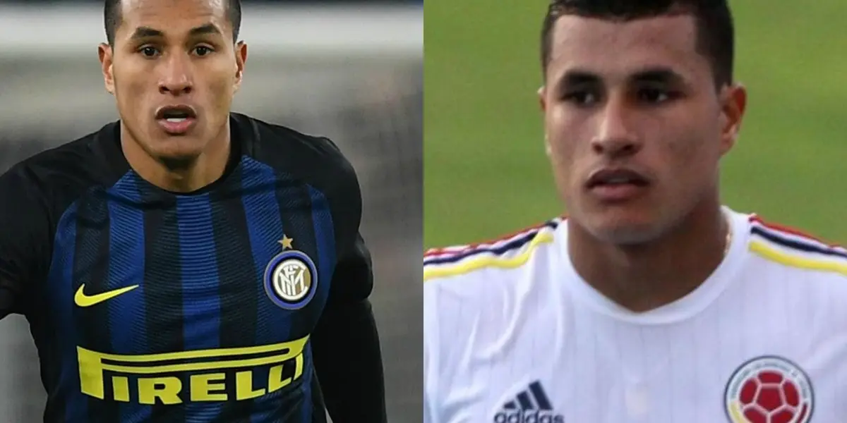 El colombiano tuvo un paso por el Inter de Milán y ha jugador en varios equipos de Italia