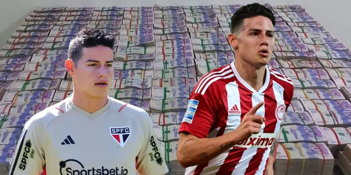El colombiano tuvo una significante disminución salario al pasar de Olympiacos a Sao Paulo de Brasil
