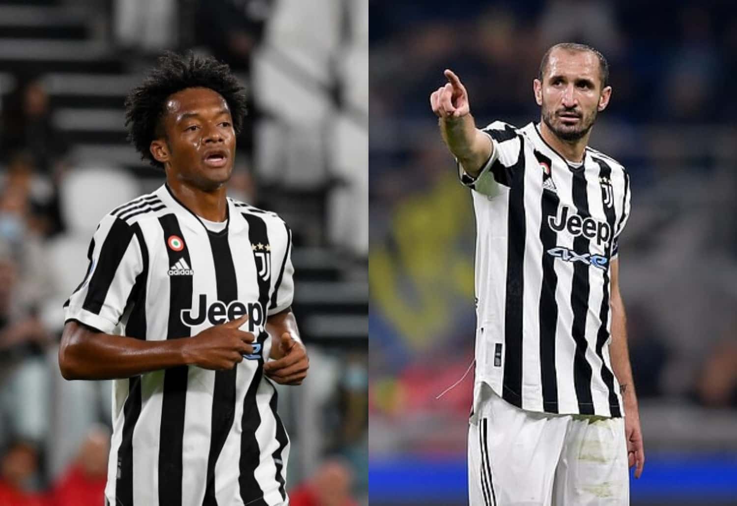 El colombiano tuvo unas palabras de elogio a su compañero Giorgio Chiellini.