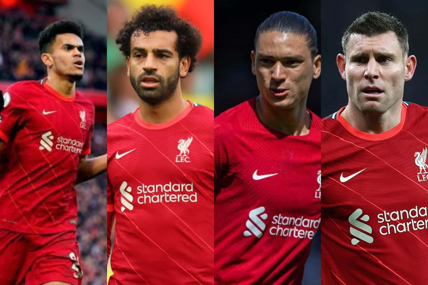 El colombiano viene de ser la figura en el partido de Liverpool ante Crystal Palace en la Premier League