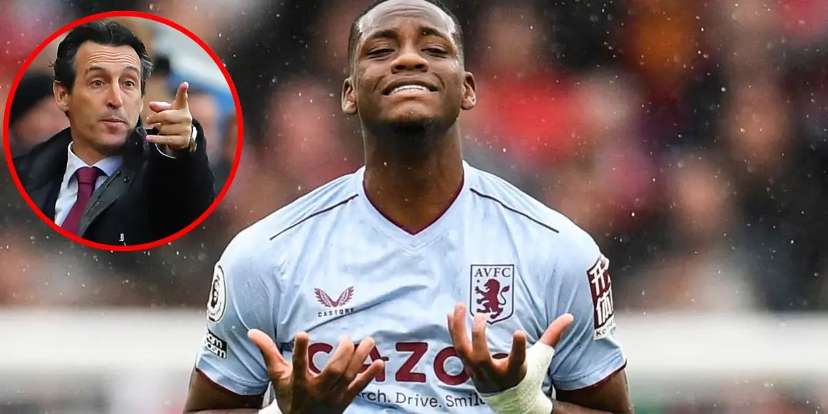 El colombiano no vive un buen momento en el club inglés al mando de Unay Emery