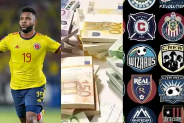 El colombiano vive un buen presente en su club, pero un equipo de la MLS lo quiere fichar