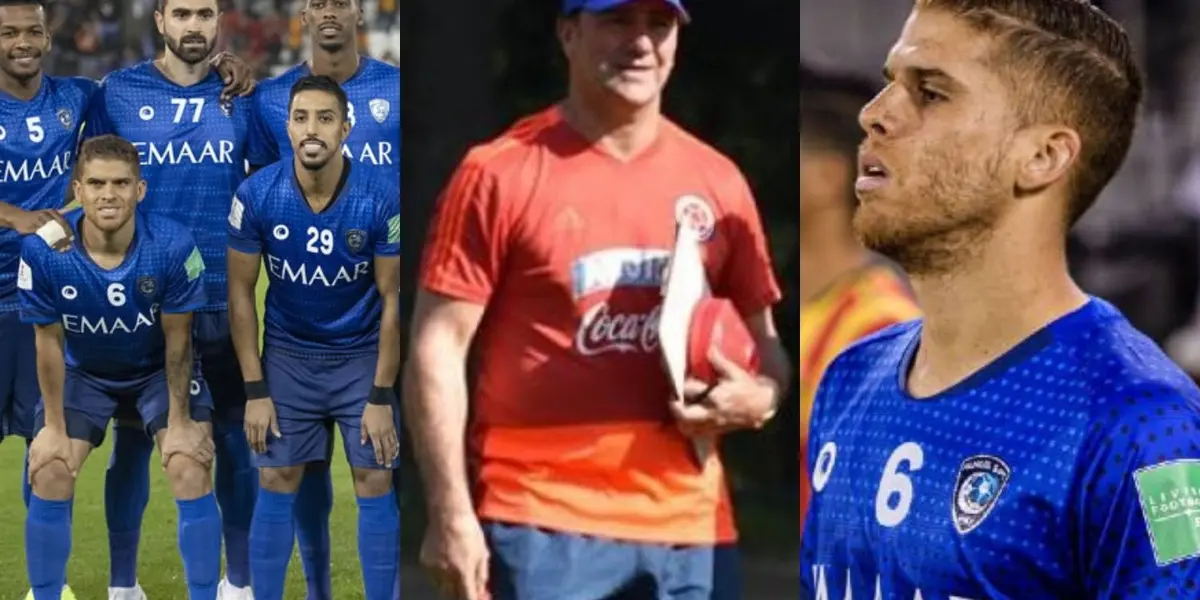 El colombiano vive un gran momento en el club árabe al que llegó en el 2019 procedente de Brasil