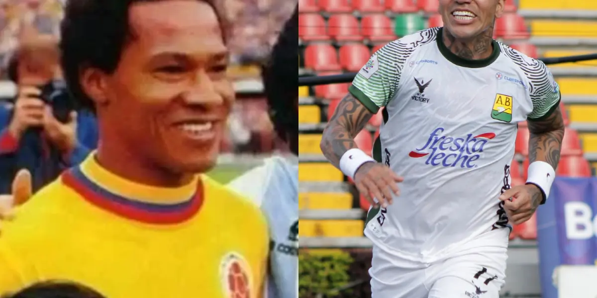 El colombiano Willington Ortiz fue una referencia en su época como jugador, pero ahora Dayro Moreno lo igualó de manera sorprendente.
